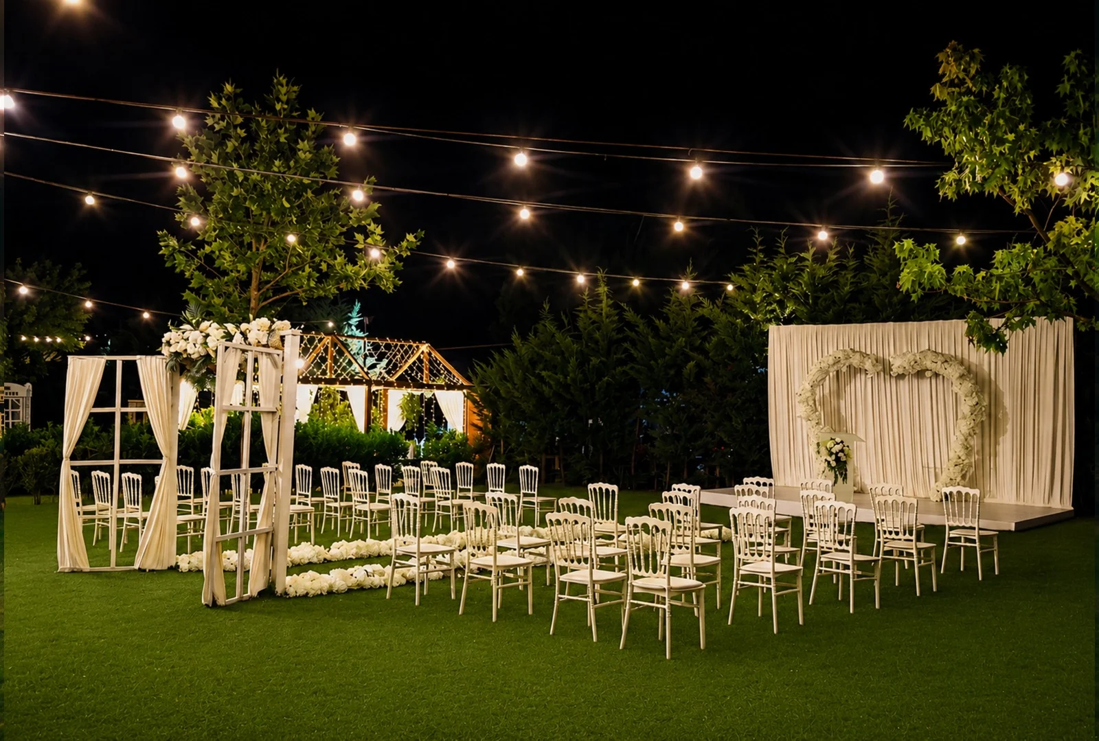 Yeşil Nesil Garden açık hava nikah seremonisi